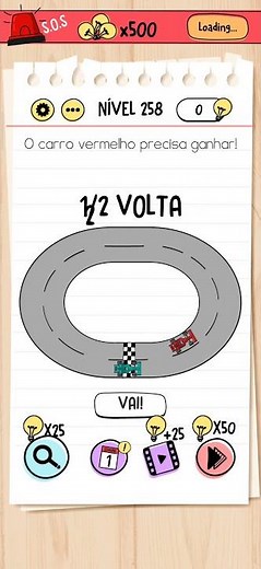 BRAIN TEST NÍVEL 258 EM PORTUGUÊS