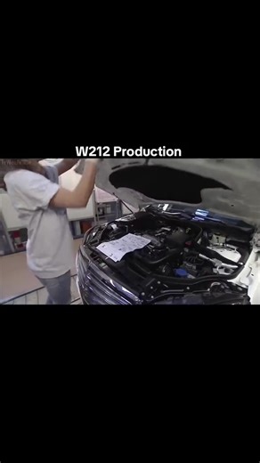 Mercedes W212 Production Process Explained