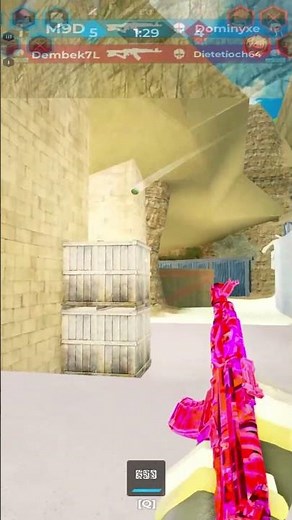 Getting a 7 Kill ACE in Roblox Valorant! (Rush Point)