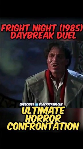 Fright Night 1985 Climactic Battle at Dawn 🌄| Unforgettable Movie Finale
