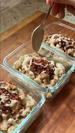 Chicken Cordon Bleu (553 Cals) #macrofriendly #mealprep