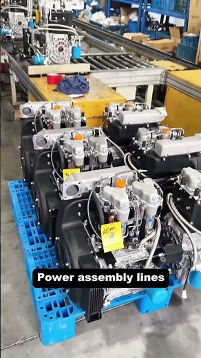 Power Assembly Lines: Complete Power Systems Ready for Shipment