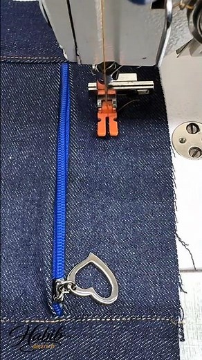 Easy DIY Zipper Pocket Tutorial #patternmaking #sewingtips #diy