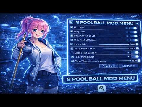 8 Ball Pool Mod Menu – Powerful Hack *Free* with Auto Pot, Stat Max & Quick Wins! Download [2026]!