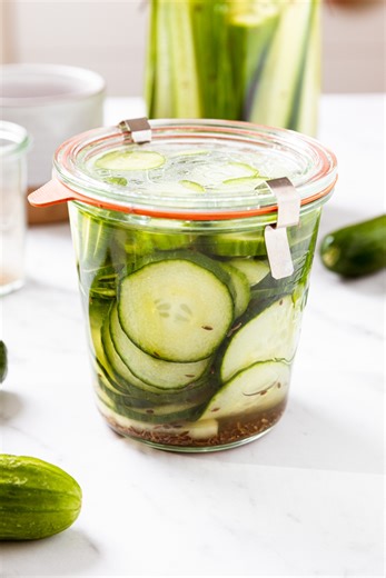 1.7M views · 41K reactions | Quick pickles are a super delicious way to enjoy pickles when you don’t want to can them. This recipe is iconic and has the perfect flavor that so many love! Recipe in the comments! | Wyse Guide | Facebook