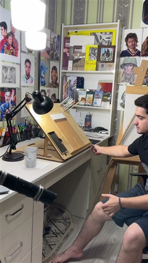 Realistic Neymar Drawing Process with Color Pencils