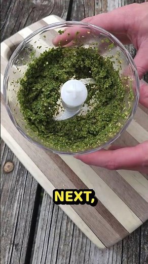 How to Make the BEST Basil Pesto 🌿