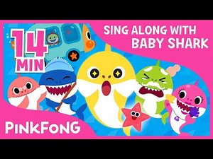 The Shark Family and more | Sing along with baby shark | Pinkfong Songs for Children - Videos For Kids