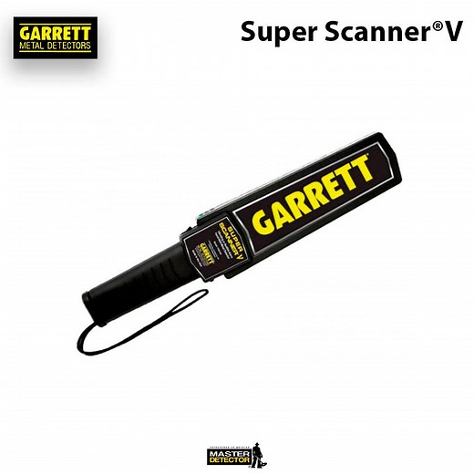 Detector de Seguridad Garrett Modelo Super Scanner V 1165190