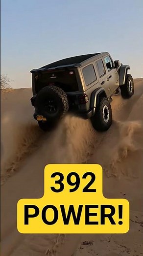 WRANGLER 392 GOES BEAST MODE on a Vertical Dune!💥🔥💥🔥