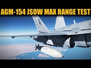 Max Range Of AGM-154 JSOW Glide Bomb | DCS WORLD
