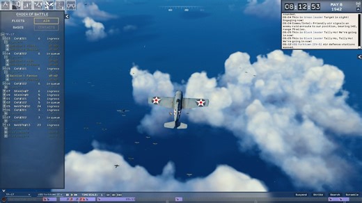 task force admiral F4F拦截日军打击群