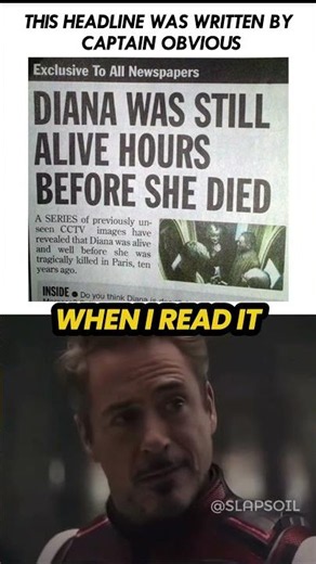 This Headline Was Written by Captain Obvious 📰💀#viralcontent
