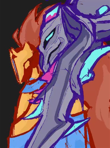 А ещё я вдохновилась видео по лору Каламити которое посмотрела вчера ночью #art #procreate #terraria #calamity #lore