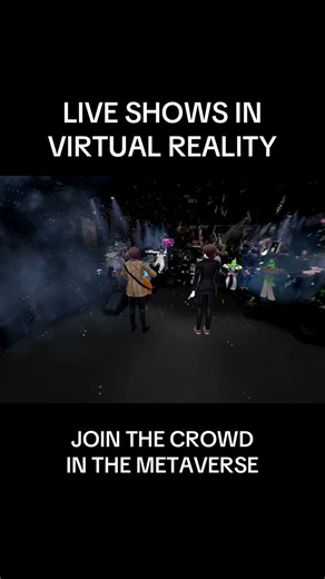 We love playing our music in virtual reality! Come see a live vr concert from anywhere! #vrchat