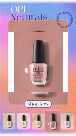 ✨ Fall Neutrals You’ll Love | OPI Nail Polish Shades for Autumn 🍂💅