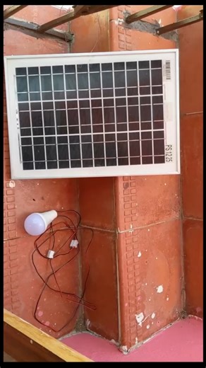 Off-Grid 12v Solar Light using a 12v solar panel with LM2596 buck converter #offgrid #solar