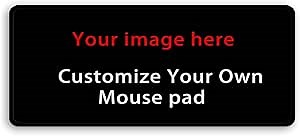 Personalized Mouse Pad 27.5 x 11.8 inch Add Image Pictures Name Text Photo Logo or Art Design and Make Custom MousePads