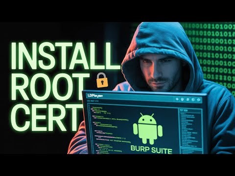 Install System Certificate in Android Emulator & Sniff HTTPS|#burpsuite #https #android #tech