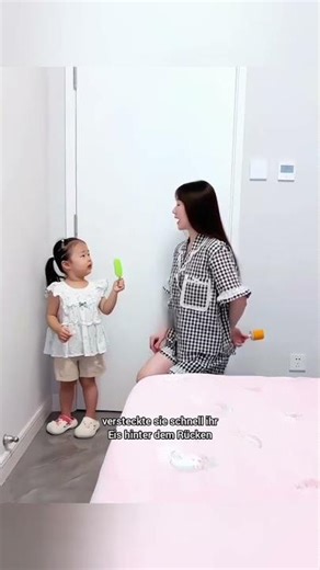 Die Mutter wollte heimlich Eis essen, aber…