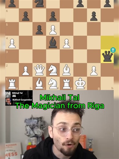 Mikhail Tal the Magician from Riga Mikhail Tal is is already on a different level 😮 Credit: @levyrozman Music: Epic Dramatic Violin Music - Lethe #chess #gothamchess