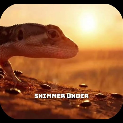 How do desert lizards survive??