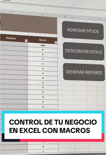 Control total de tu negocio en Excel con macros personalizables