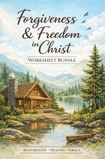 Faith Forgiveness Worksheet Bundle, Scripture Wisdom, Bible Truth Exercises (instant Download) - Etsy