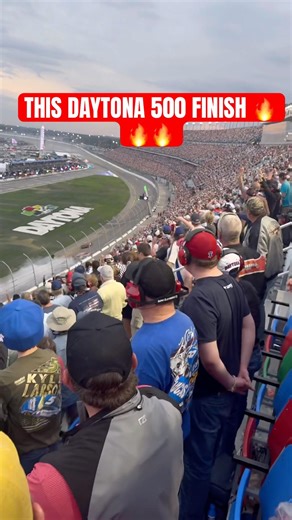The finish to this years daytona 500 was wild. #racing #daytona500 #nascar #motorsports #speed #win