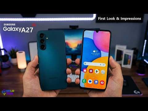 Samsung Galaxy A27 5G: Official Trailer, Specs & Impressions 🥇 | Release Date & Price Inside!
