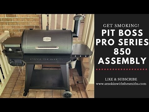 Pit Boss Pro Series 850 Assembly
