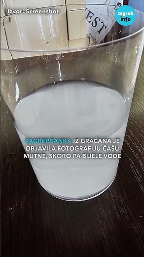 U Zagrebu se građani žale na kvalitetu vode