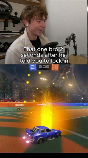 Bro is not locking tf in... #rocketleague #shorts #gaming