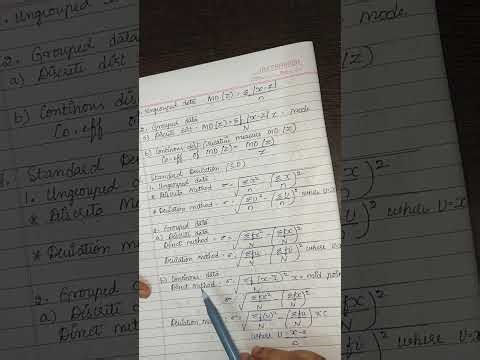 List of formulae for Statistic and Probability