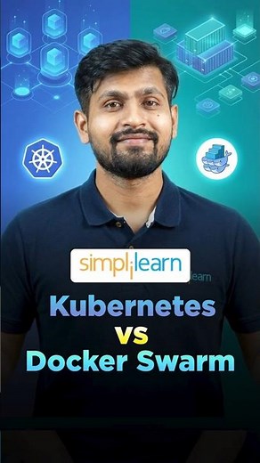 Docker vs Kubernetes — Key Differences Explained in 60 Seconds | #Shorts | #Simplilearn