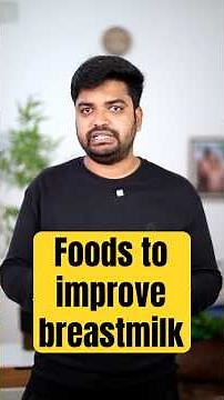 🤰Top 10 foods to improve breastmilk‼️ ‼️ ✨ I Dr. Srini 👨🏻‍⚕️👨🏻‍⚕️