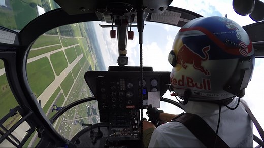 RED BULL Chopper upside down NO CHUTE Skydiver! Bush Pilot Captain Crash | Chopperguy