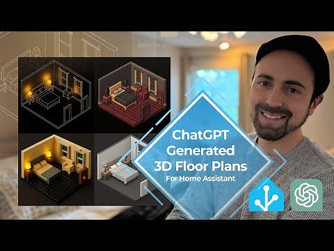3D Home Assistant Floorplan Dashboards Using ChatGPT