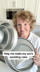 4.4M views · 136K reactions | Wedding cake ideas come super fancy to super simple. If you are trying to have a wedding on a budget, you can learn how to make a wedding cake and do it yourself. #thecarolejones #weddingcakes #budgetwedding | Carole Jones | Facebook