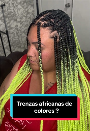 Trenzas Africanas de Colores: Estilo y creatividad
