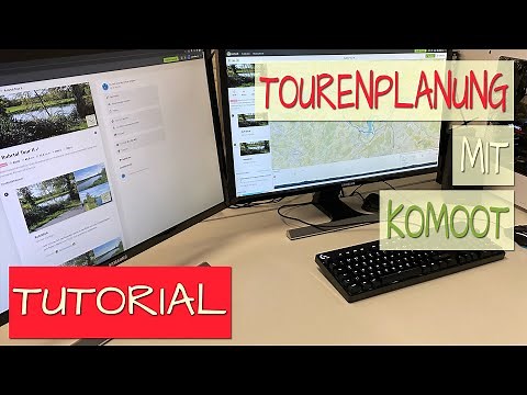 Komoot Tourenplanung / Fahrrad Routenplanung für Einsteiger