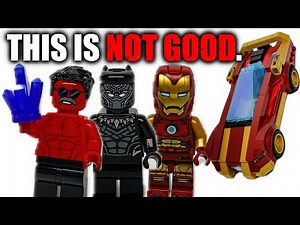 LEGO Marvel 2025 Iron Man Car vs. Red Hulk REVIEW!