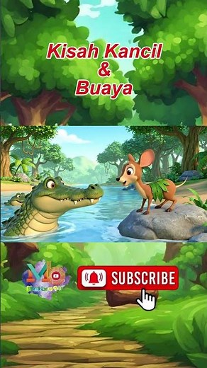 The Story of the Mouse Deer and the Crocodile #masbro90 #cartoon #mousedeerandcrocodile