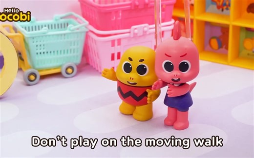 可可贝Cocobi英语儿歌动画系列 Safety at the Mall 商场注意安全！