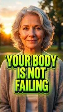 Stop Panicking Every Time Your Body Changes After 60 #AgingGracefully #SeniorHealth #LifeAfter60