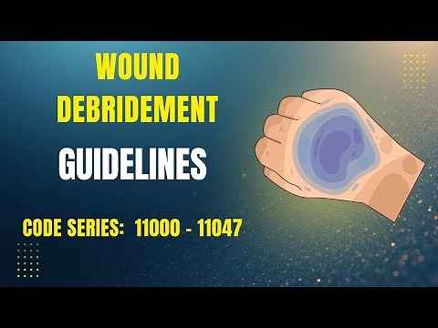 CPT Guidelines for Skin Debridement: Code Series 11000 - 11047