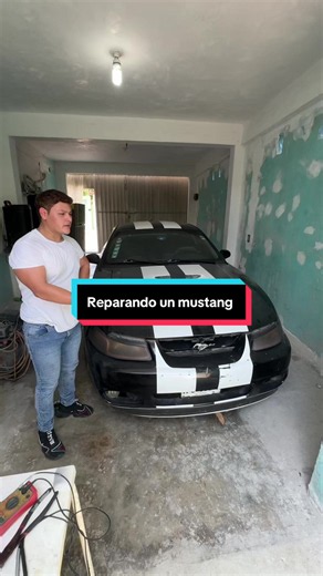 Reparando un Mustang abandonado | parte 1 #parati #viral #mecanica #tips #tecnitips