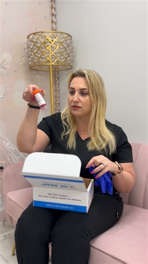 Brilliant Glow Medispa & Wellness on Instagram: "What’s inside the GI-MAP® Test Kit? 🧪 When you receive your GI-MAP® test, everything you need is already inside the box: ✔️ Sterile stool collection container – for safe and hygienic sample collection ✔️ Collection vial with preservation solution – keeps the sample stable for DNA analysis ✔️ Disposable collection tools – easy and mess-free ✔️ Biohazard bag – for secure transport ✔️ Absorbent pad – added safety during shipping ✔️ Prepaid shipping
