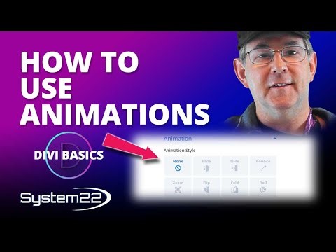 How To Use Animations With The Divi Theme 👍👍