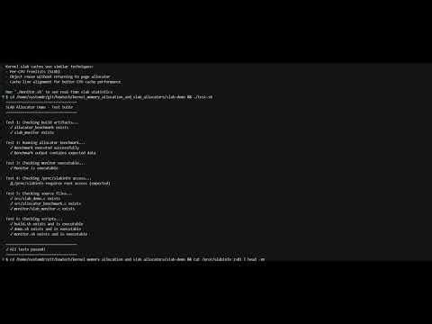 SLAB, SLUB, and SLOB: Choosing the Optimal Kernel Cache Allocator
